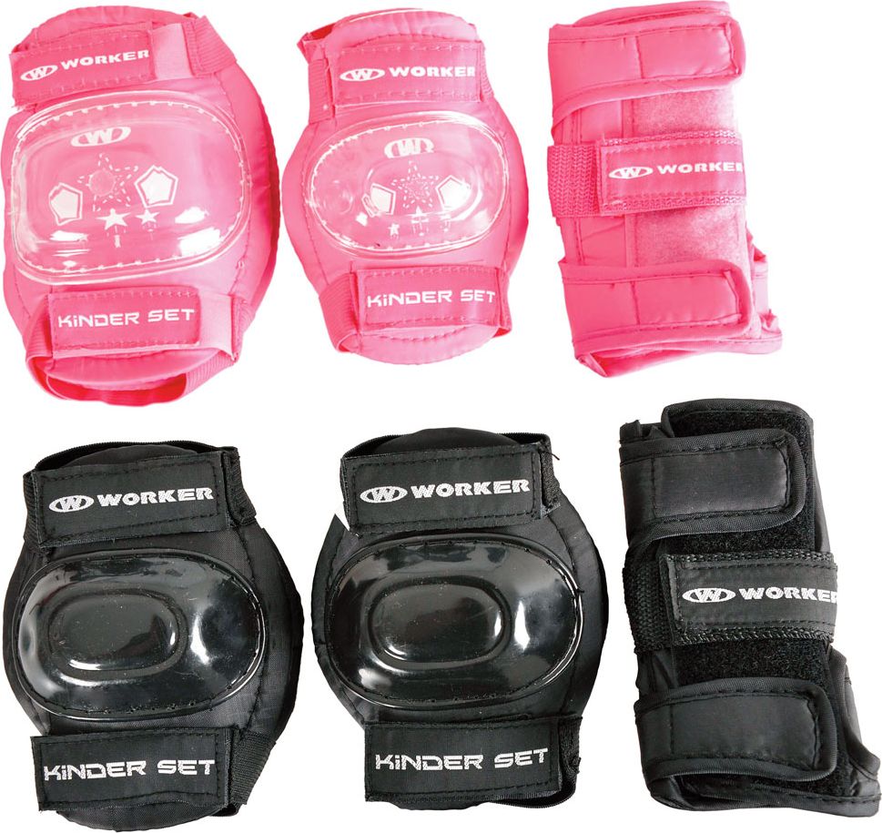WORKER Kinder Set 6 dílný růžová - XS - obrázek 2
