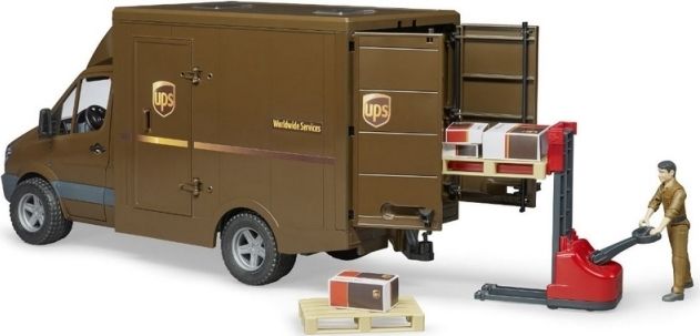 Bruder MB SPRINTER UPS s řidičem a příslušenstvím - obrázek 6