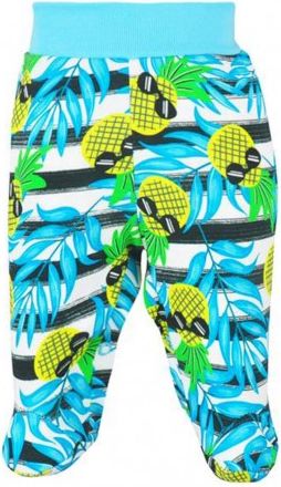 Kojenecké polodupačky Koala Tropical modré, Modrá, 74 (6-9m) - obrázek 1