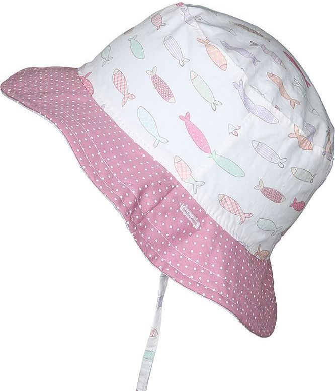 Maximo Mini Hat Reversible - weiss-navy-rot-fische/streifen 53 - obrázek 1