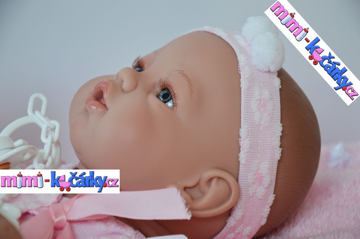 Realistická panenka Berbesa Angels 42 cm + dečka - obrázek 6