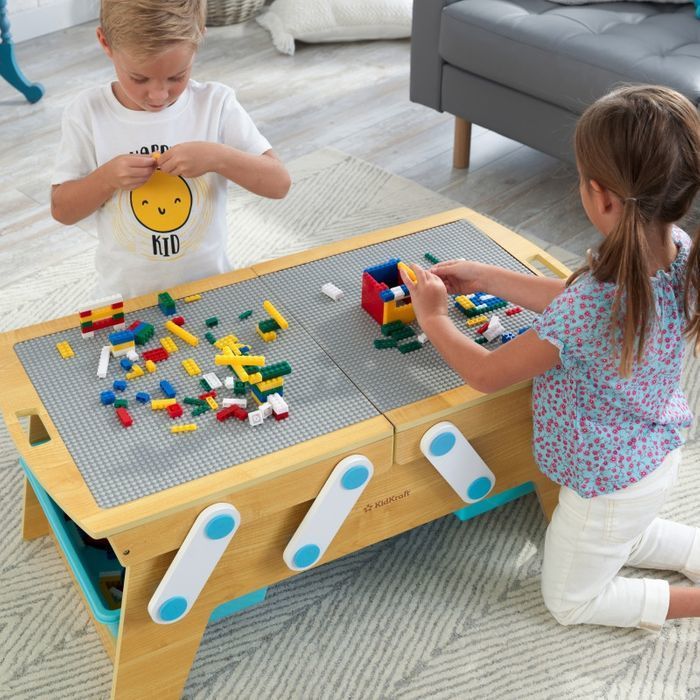 KidKraft Stůl na stavění s boxy - obrázek 6