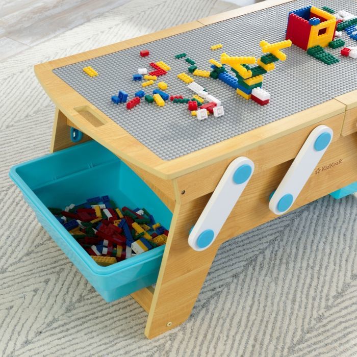 KidKraft Stůl na stavění s boxy - obrázek 8