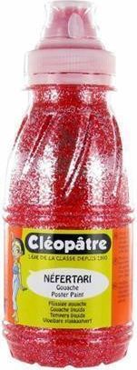 Třpytivý gel Cleopatre 250 ml Červená - obrázek 1
