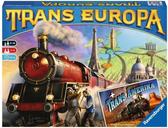 RAVENSBURGER Trans Europa + Trans Amerika - obrázek 1