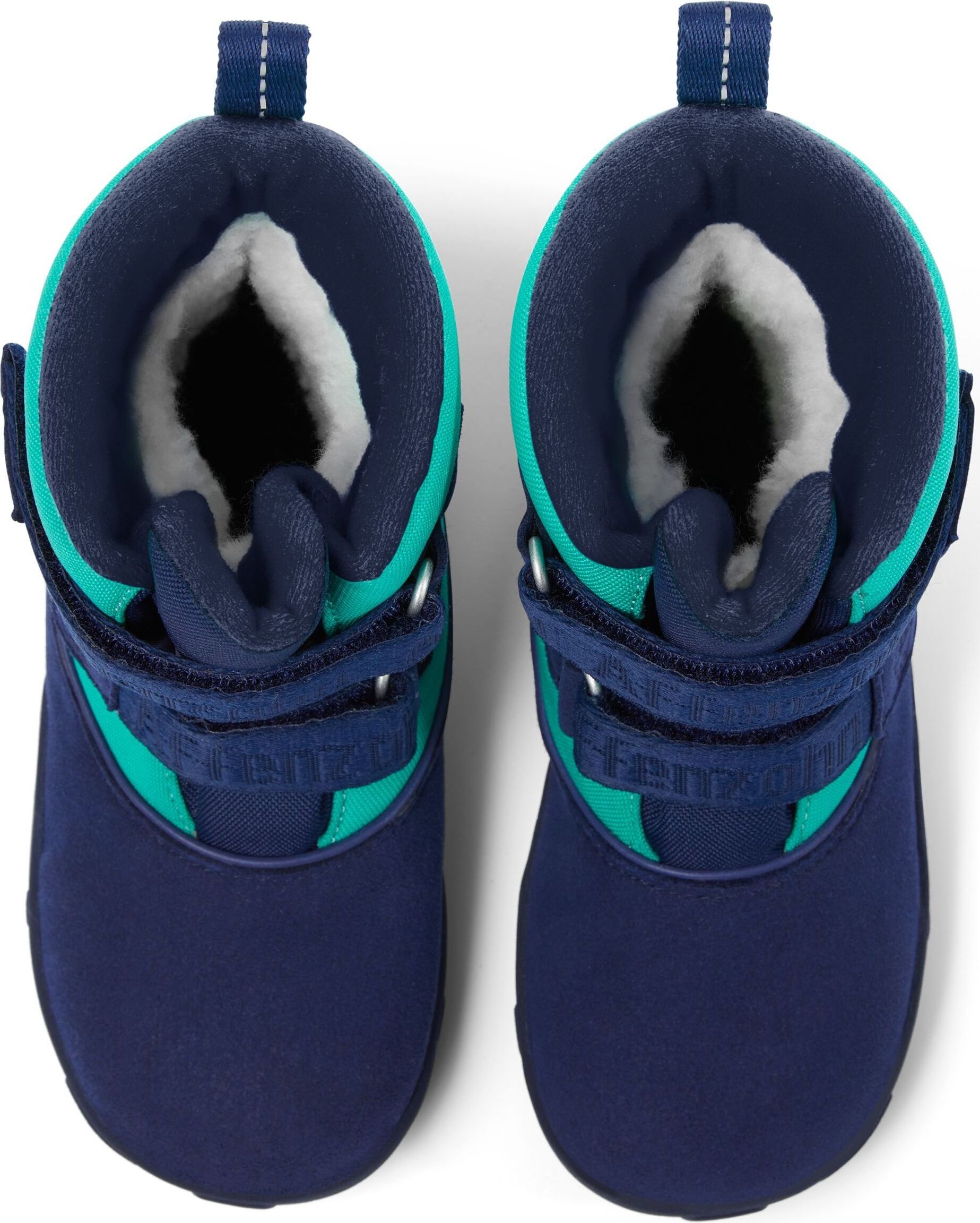Affenzahn Minimal Highboot Vegan Dino - Green/Blue 32 - obrázek 2