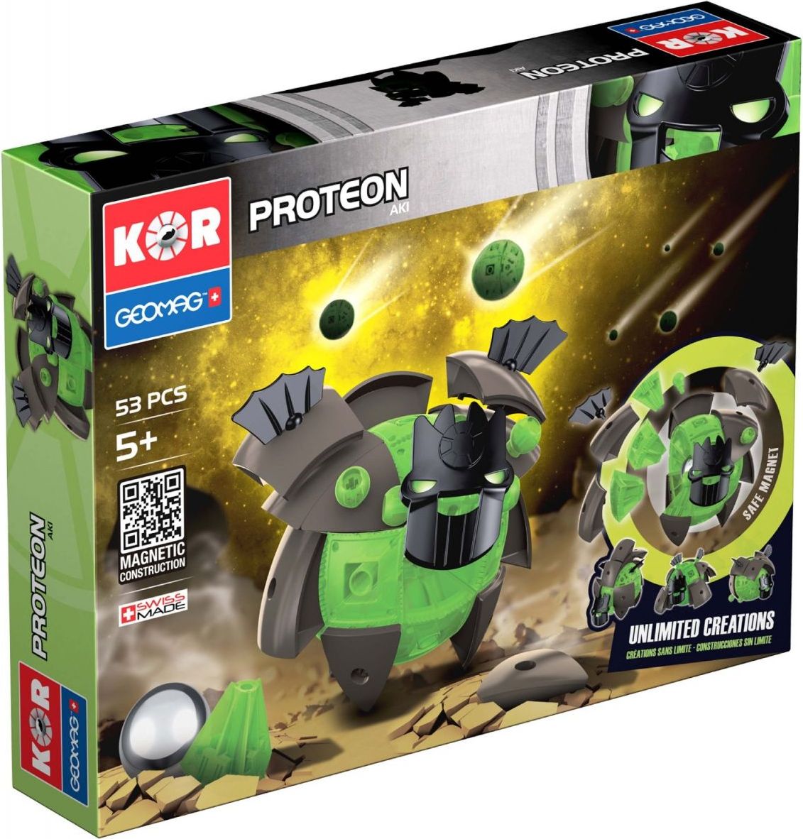 Geomag Kor Proteon Aki 53 dílů - obrázek 1