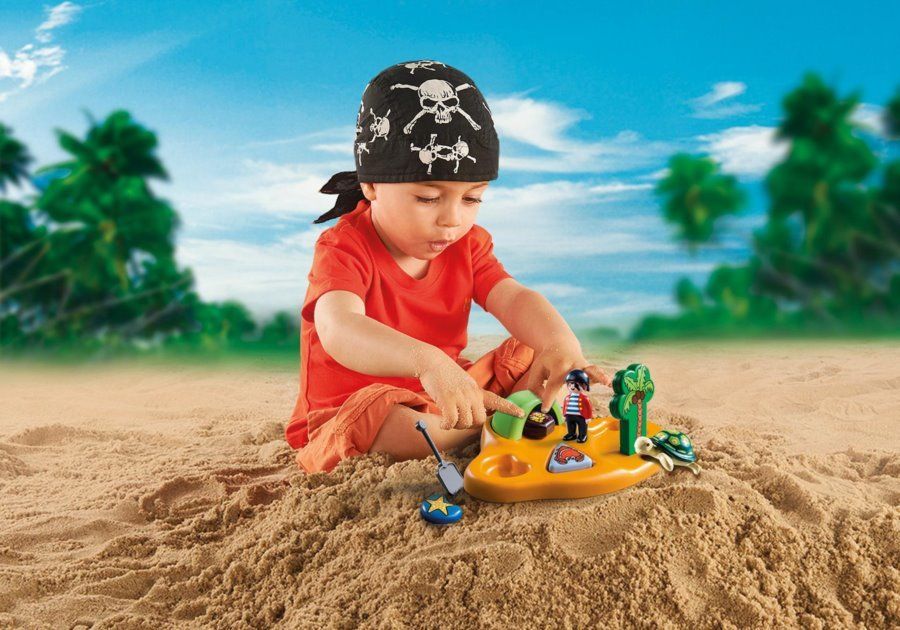 PLAYMOBIL Pirátský ostrov (1.2.3) 9119 - obrázek 3