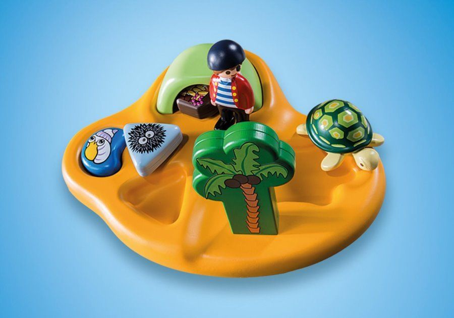PLAYMOBIL Pirátský ostrov (1.2.3) 9119 - obrázek 4