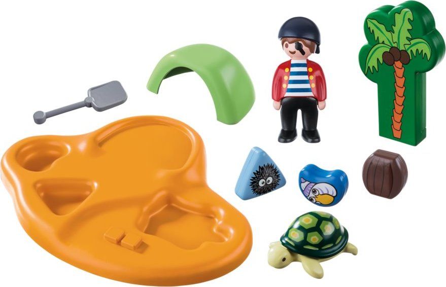 PLAYMOBIL Pirátský ostrov (1.2.3) 9119 - obrázek 5