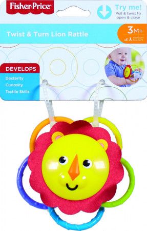 Fisher-Price chrastítka zvířátka Opička - obrázek 1