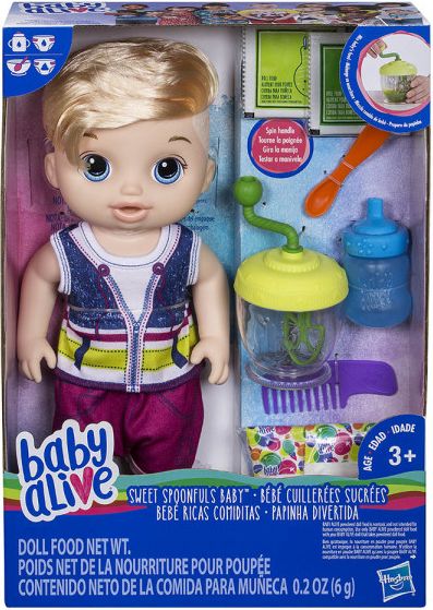 Hasbro BA Blonďatý chlapec s mixérem - obrázek 1