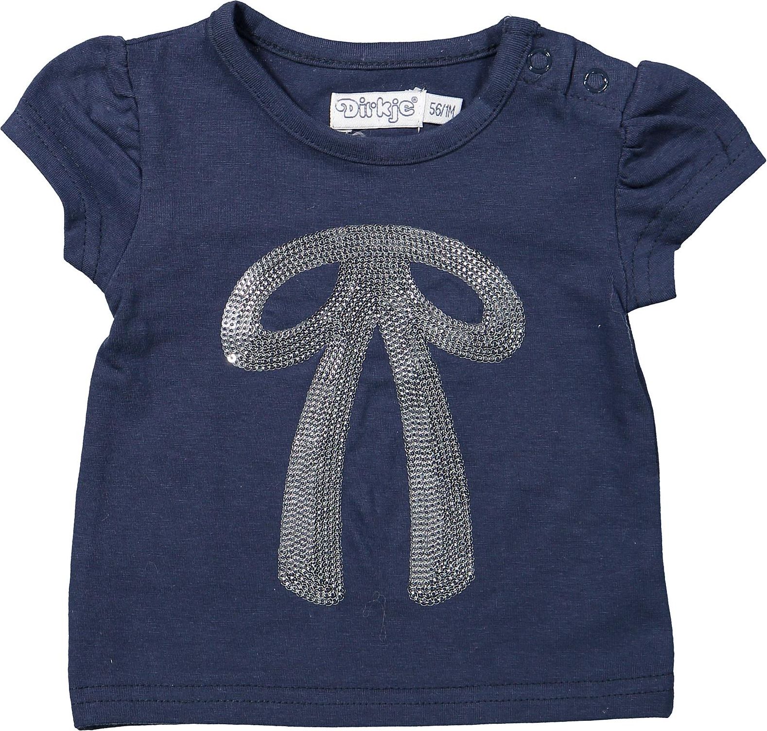 DIRKJE Tričko A-SO FRESH BOWTIQUE vel. 80 Navy - obrázek 1