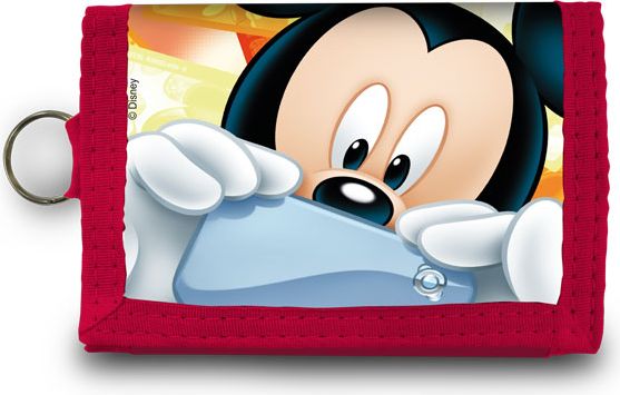 Euroswan Peněženka Mickey Selfie 100% polyester 9x13 cm - obrázek 1