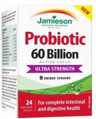 Jamieson Probiotic 60 miliard ULTRA STRENGTH 24 kapslí - obrázek 1