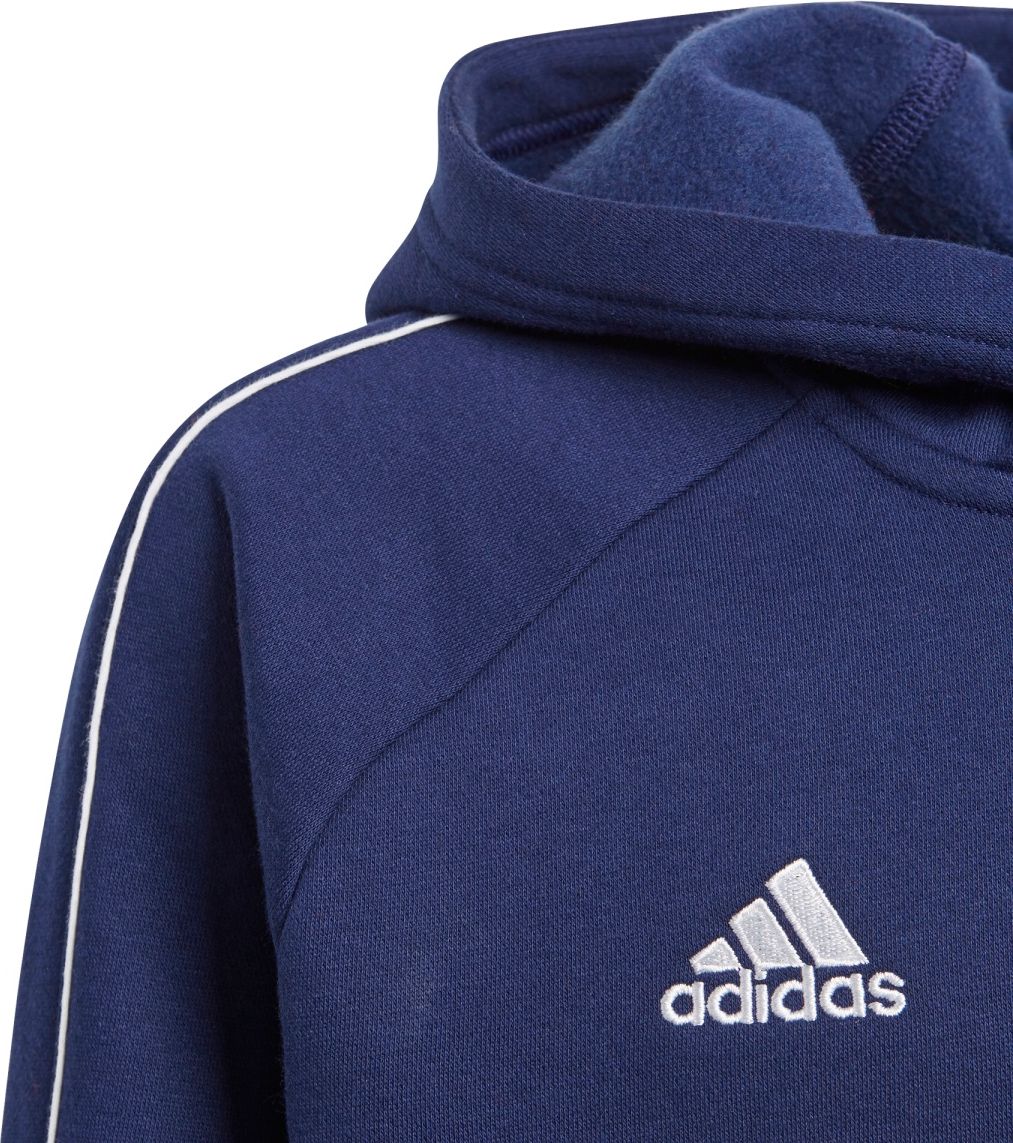 adidas Core18 Hoody Y modrá 176 - obrázek 2