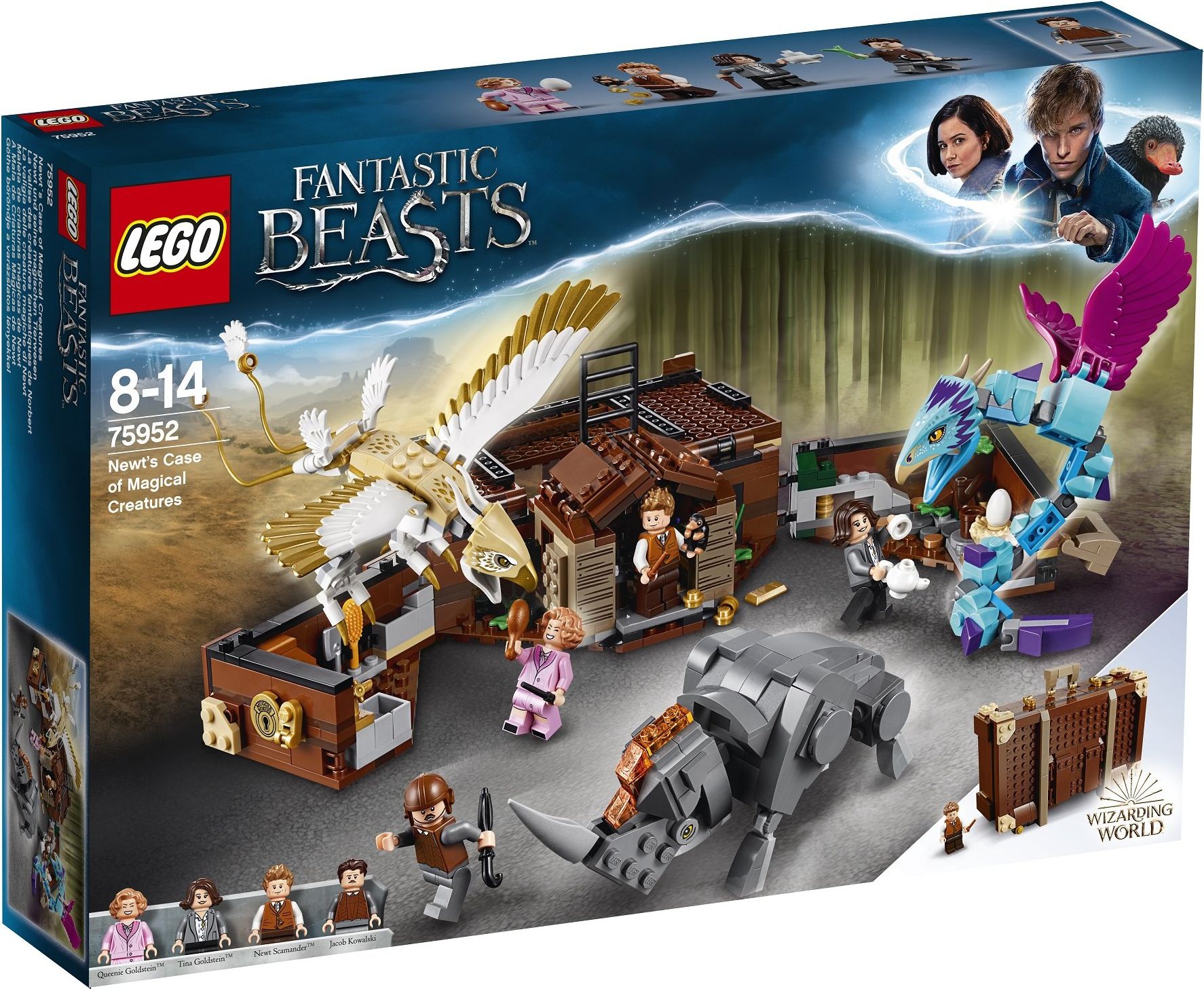 LEGO Harry Potter 75952 Mlokův kufr plný kouzelných tvorů - obrázek 1