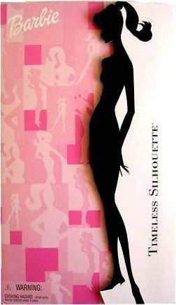 BARBIE Timeless Silhouette - rok 2000 - MÍRNĚ POŠKOZENÝ OBAL - obrázek 4