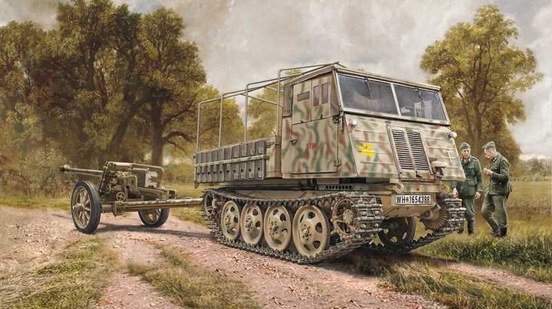 ITALERI Model Kit military 6563 - RSO/03 with PAK 40 (1:35) - obrázek 4