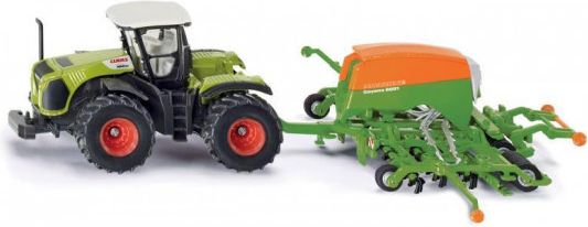 SIKU Farmer - Traktor se secím přívěsem 1:87 - obrázek 1