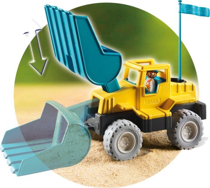 PLAYMOBIL Bagr 9145 - obrázek 4
