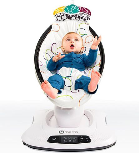 4MOMS Lehátko MamaRoo 4.0 Plush Multi Colour - obrázek 2