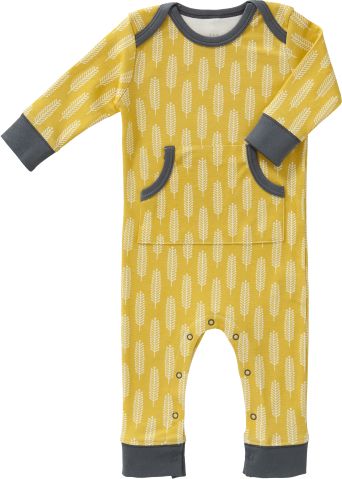 Fresk Dětské pyžamo Havre vintage yellow, 0-3 m - obrázek 1