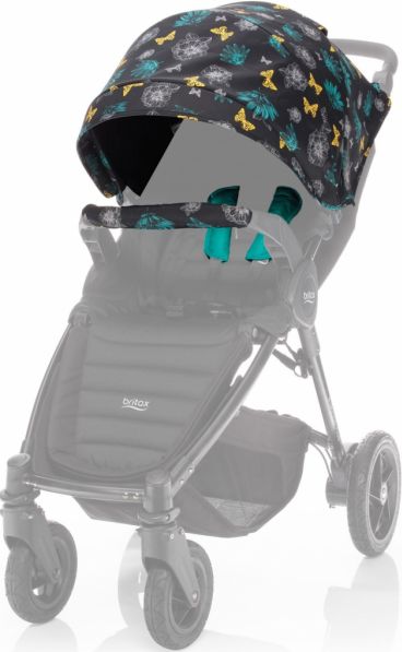 Britax Römer Barevný set ke kočárku B-Agile 4 Plus/B-Motion 3/4 Plus Limited, Butterfly Flowers - obrázek 1