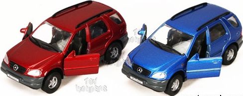 Welly - Mercedes-Benz M-Class model 1:34 zelený - obrázek 1