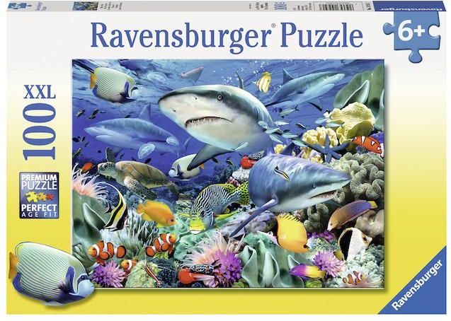 Puzzle Žraločí útes 100 dílků - obrázek 1