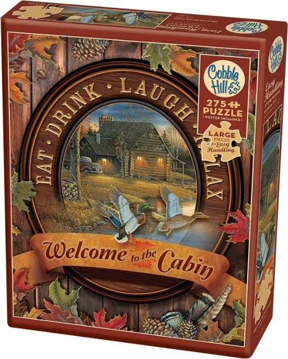 COBBLE HILL Puzzle Vítejte na chatě XL 275 dílků - obrázek 2