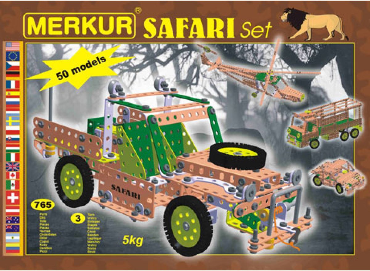 Stavebnice Merkur Safari set - obrázek 1