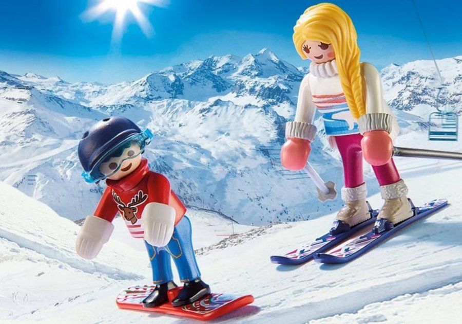 PLAYMOBIL Auto se střešním boxem 9281 - obrázek 4