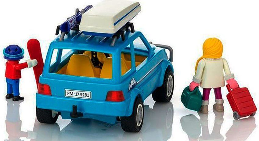 PLAYMOBIL Auto se střešním boxem 9281 - obrázek 6