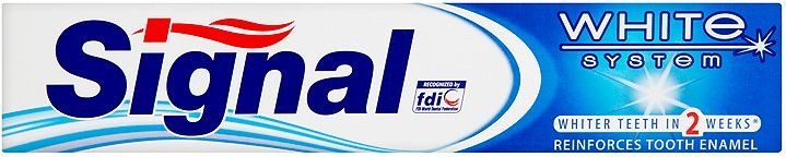 Signal White system zubní pasta 75 ml - obrázek 1