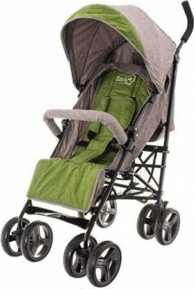 Sportovní kočárek SMART - khaki - obrázek 1