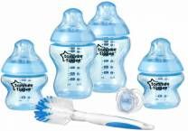 Tommee Tippee Sada kojeneckých lahviček C2N s kartáčem modrá - obrázek 1