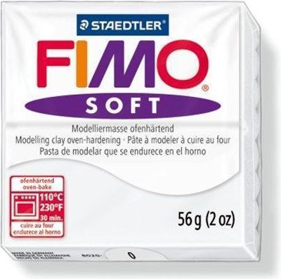 FIMO® soft 8020 56g bílá - obrázek 1