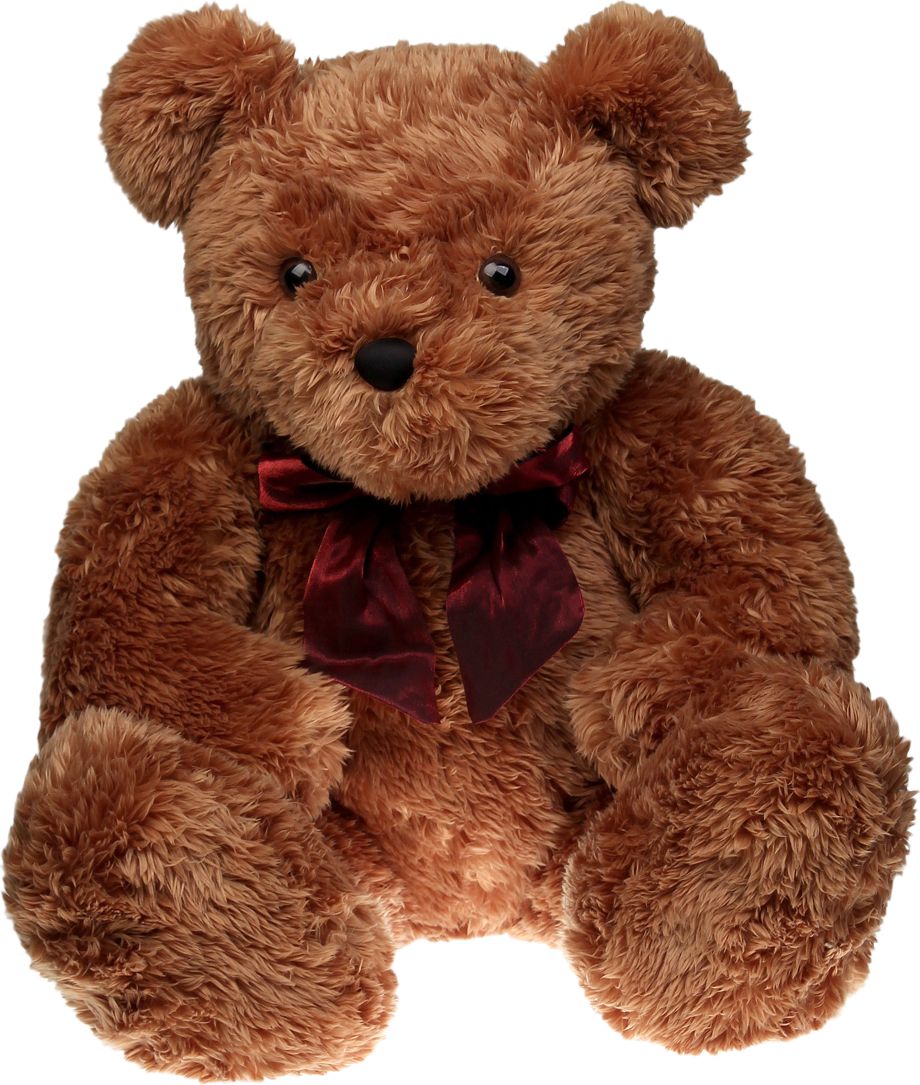 Medvěd plyšový hnědý 30 cm - obrázek 1