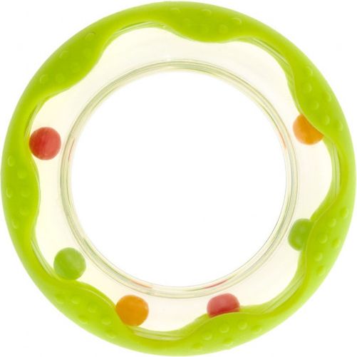 AKUKU Dětské chladící kousátko Akuku kolečko zelené - obrázek 1