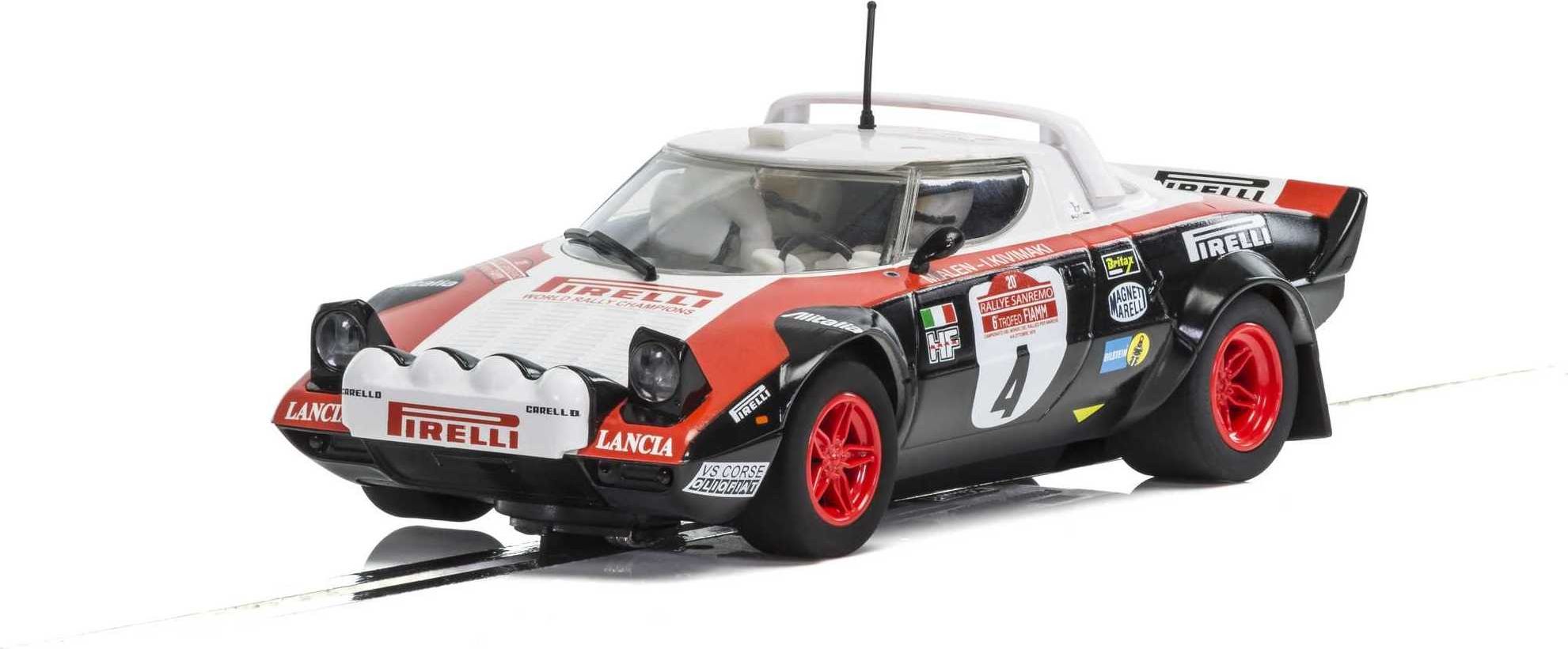 Autíčko Rally SCALEXTRIC C3931 - Lancia Stratos 1978 San Remo Rally - Markku Alen (1:32) - obrázek 1