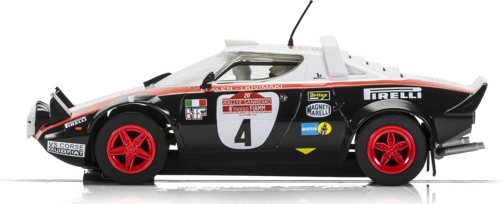 Autíčko Rally SCALEXTRIC C3931 - Lancia Stratos 1978 San Remo Rally - Markku Alen (1:32) - obrázek 2