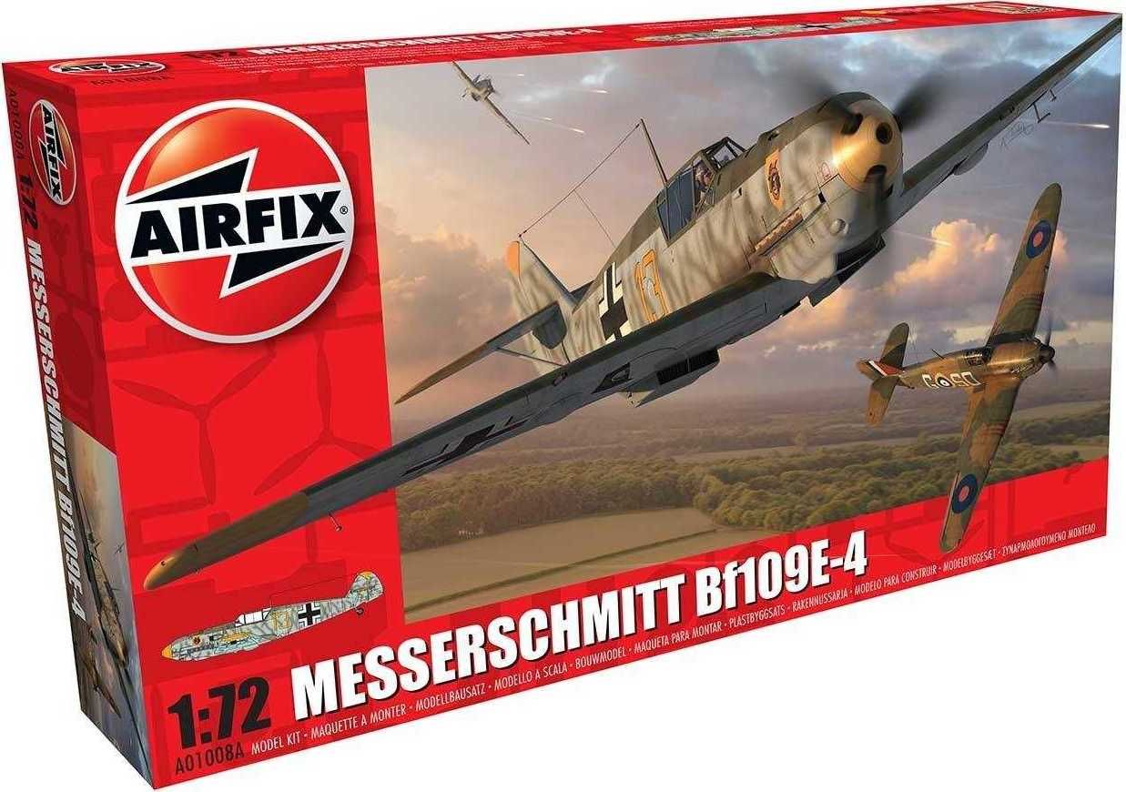 AIRFIX Classic Kit letadlo A01008A - Messerschmitt Bf109E-4 (1:72) - obrázek 1