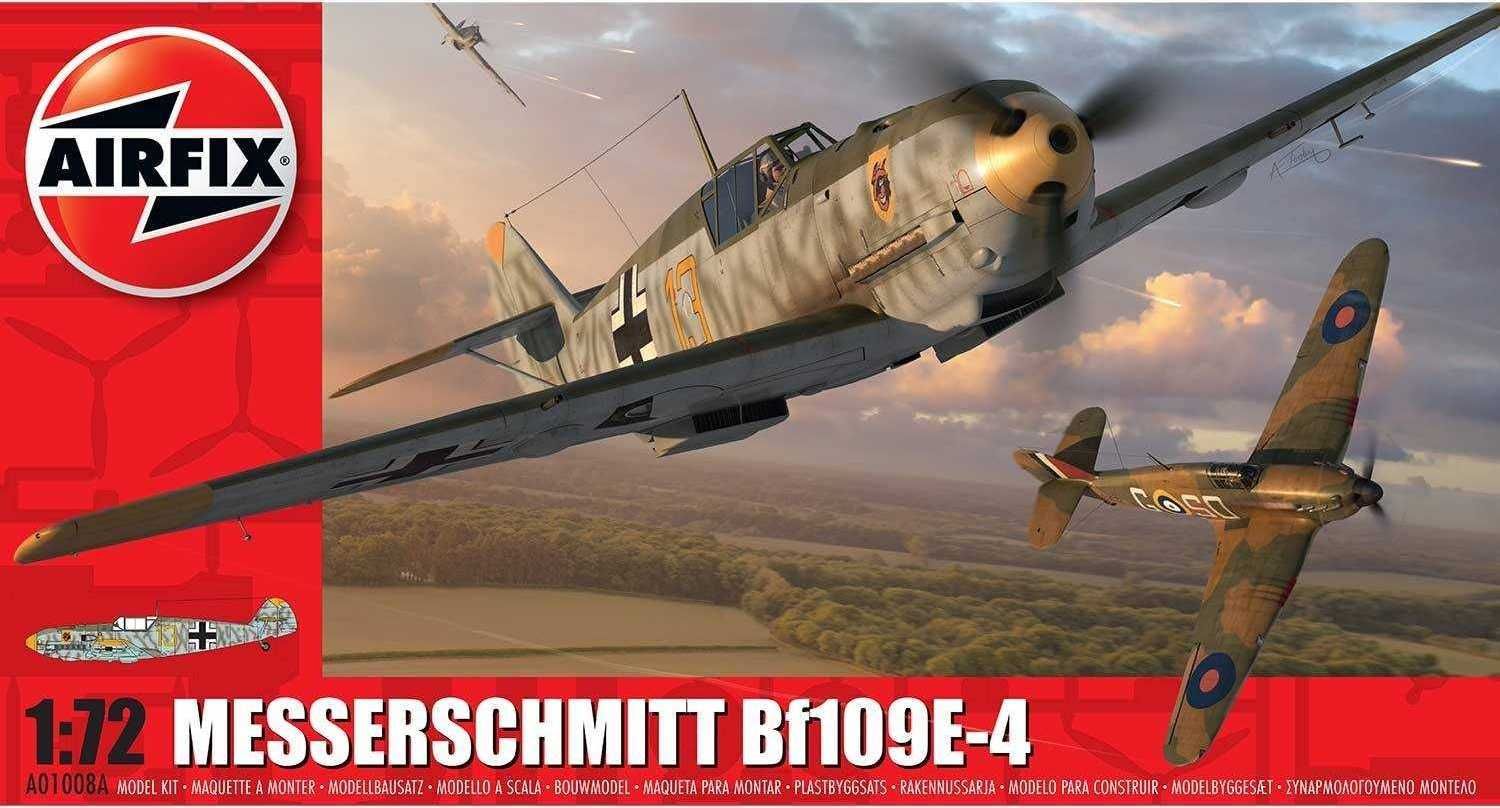 AIRFIX Classic Kit letadlo A01008A - Messerschmitt Bf109E-4 (1:72) - obrázek 2