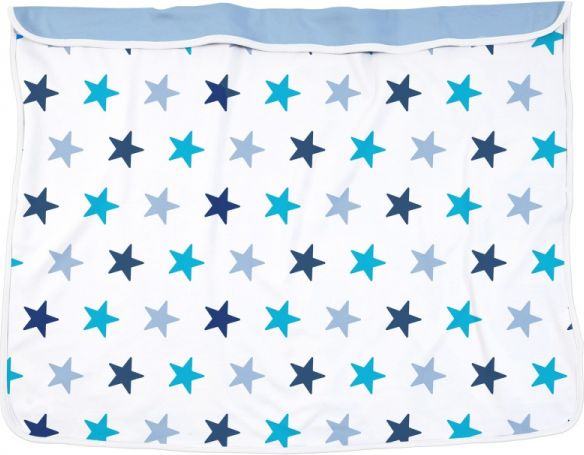 Dooky Deka Blanket Blue Stars / Baby Blue - obrázek 1
