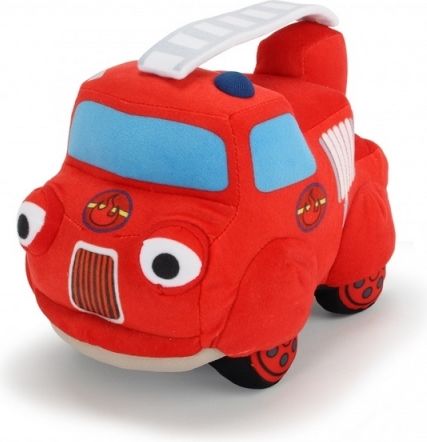 Plyšové auto Hasiči 30 cm - obrázek 1