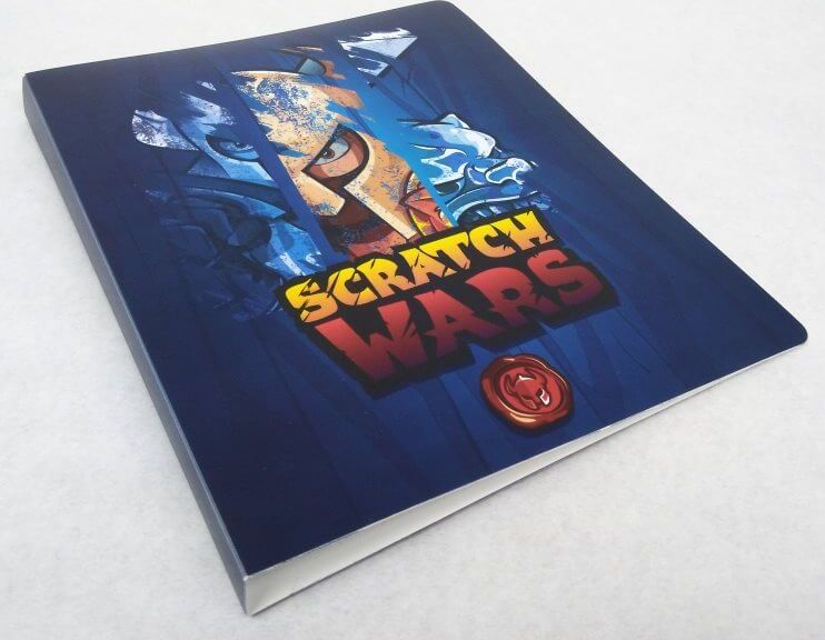 Notre Game Scratch Wars album na hrdiny A5 - obrázek 1