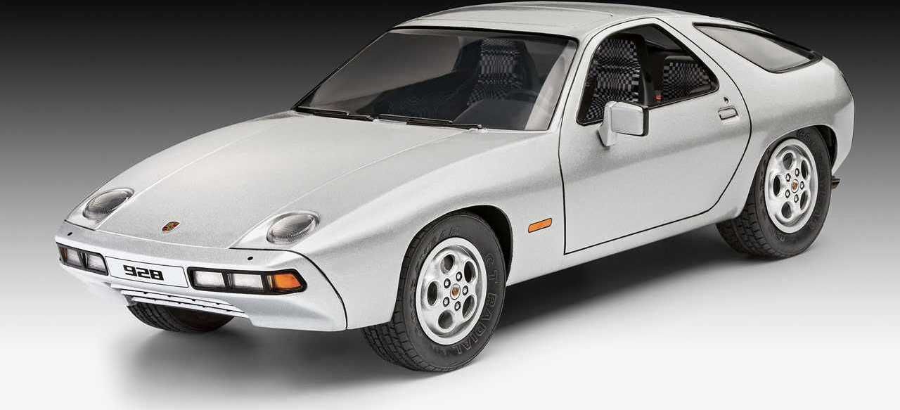 REVELL Plastic ModelKit auto 07656 - Porsche 928 (1:16) - obrázek 9