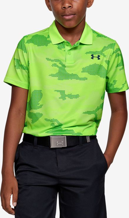 Performance Polo triko dětské Under Armour | Zelená | Chlapecké | M - obrázek 1