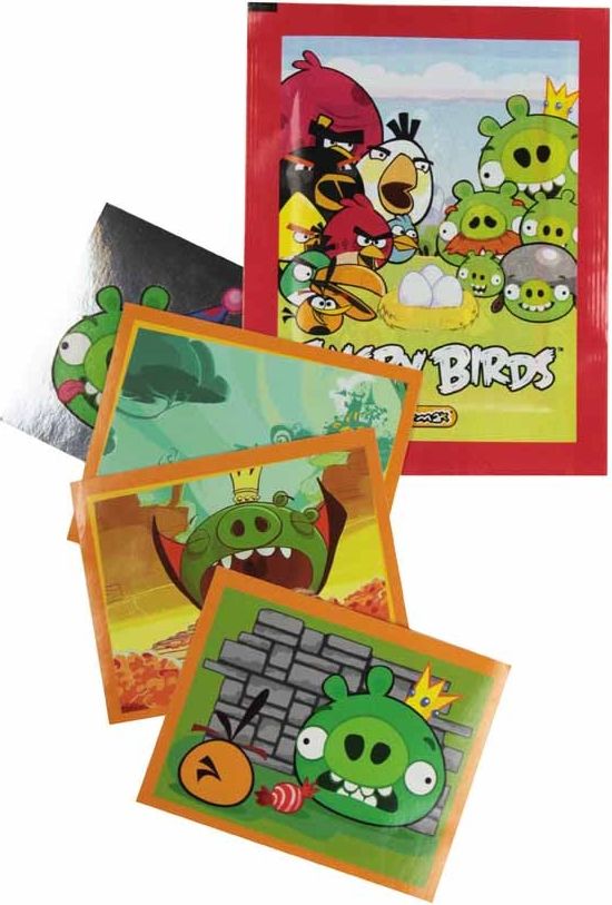 Nálepky Angry Birds (5ks v balení) - obrázek 1